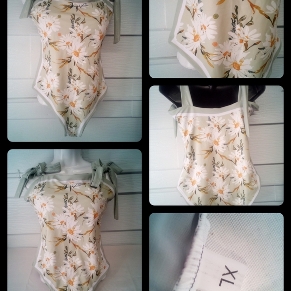 Violet Reversible Tie-Shoulder One Piece Swimsuit - Picture 4 of 12